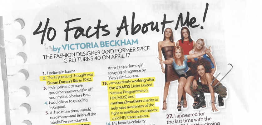 Victoria Beckham facts